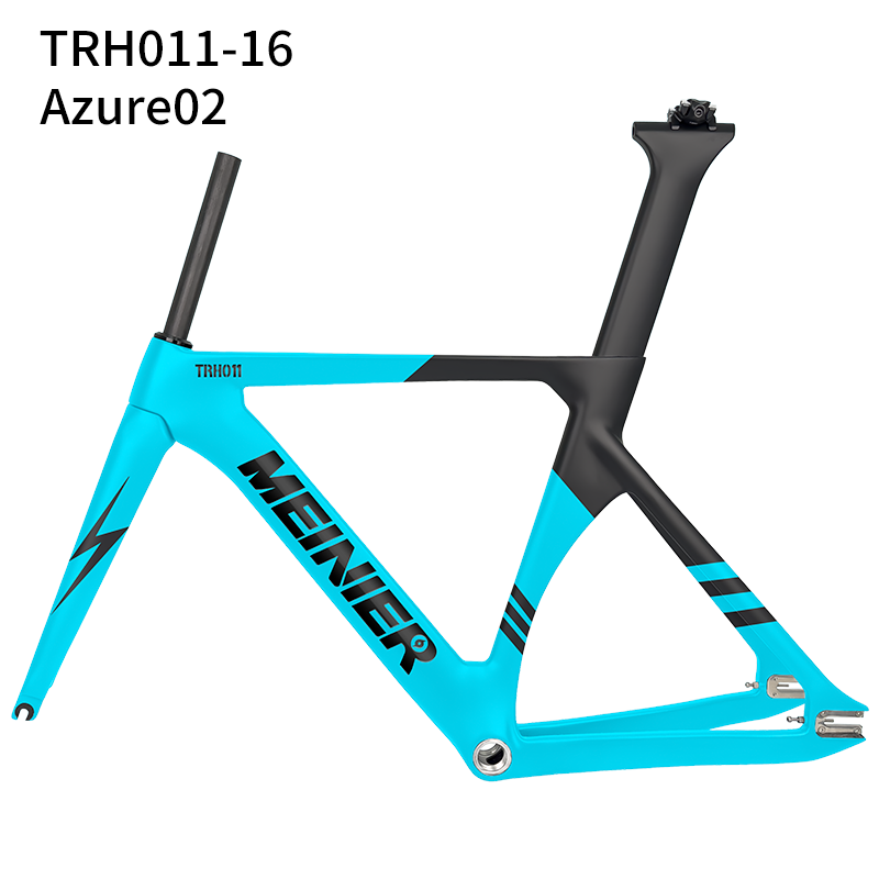 MEINIER Upgraded T1000 Carbon Track Frameset Max 700Cx25C Tire Fixed Gear Frame for Bike Racing Racing