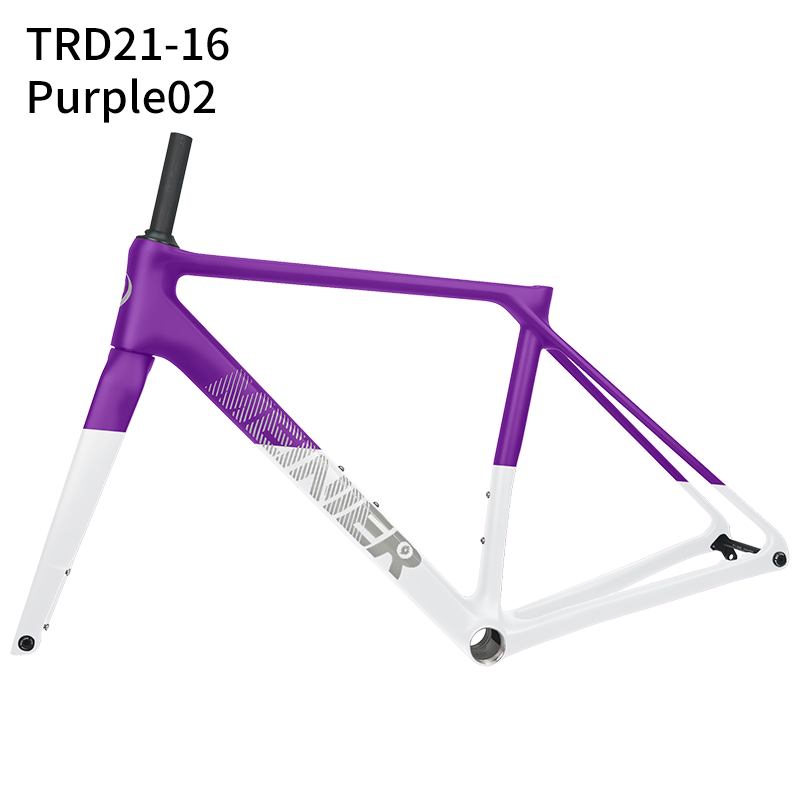 Carbon Fiber Road Bike Frame Max 700x32C Tire Disc Brake Racing Bike Frame for Hub 142x12mm