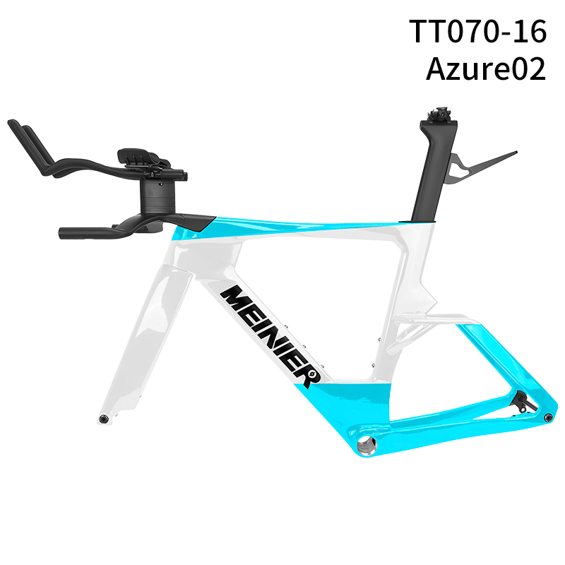 MEINIER Time Trial Bike Frame Internal Cable Routing T47 Bottom Bracket  Lightweight Carbon TT Bike Frame Max Tire 30c