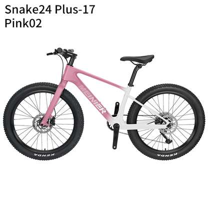 24 Inch Carbon Mountain Bike Internal Cable Routing T47 Bottom Bracket 10Speed Disc Brake Lightweight MTB