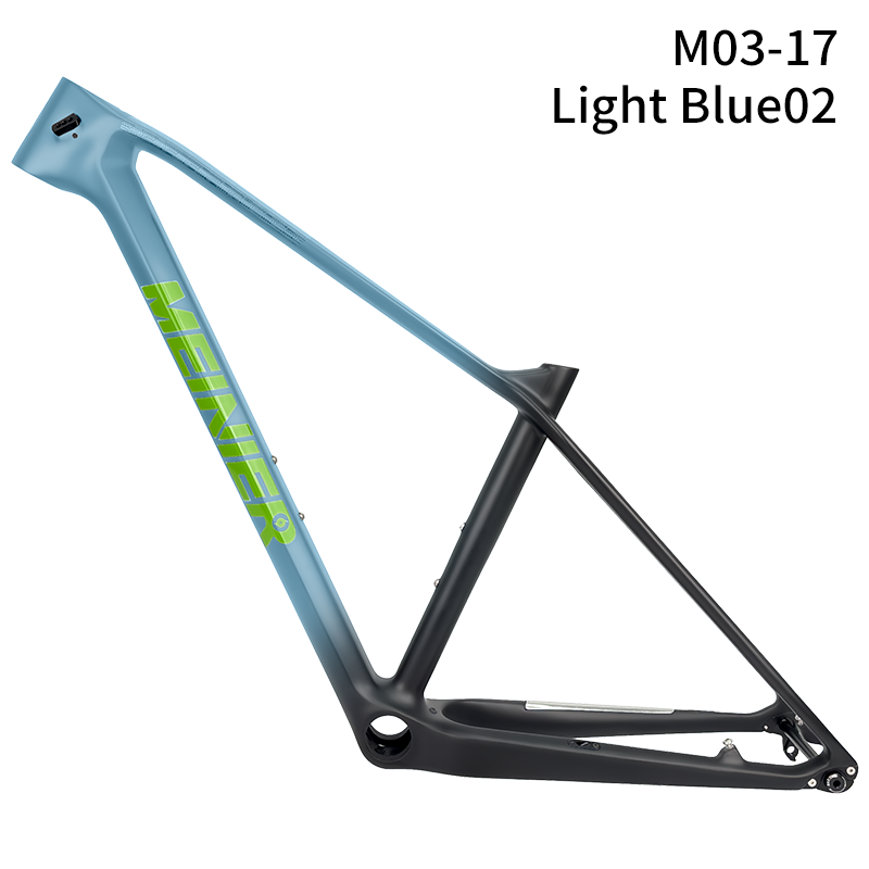 MEINIER Carbon Fiber Mountain Bike Frame Bottom Bracket PF30 Hard Tail Frame Max 27.5erx2.25Tire