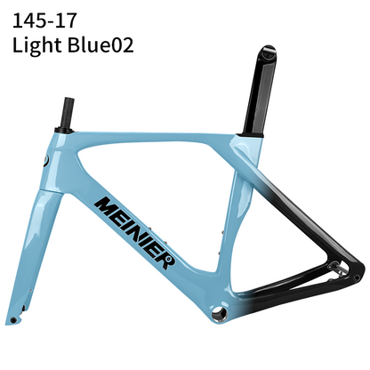 MEINIER Carbon Road Bike Frame Disc Brake T47 Bottom Bracket Lightweight Aero Frame