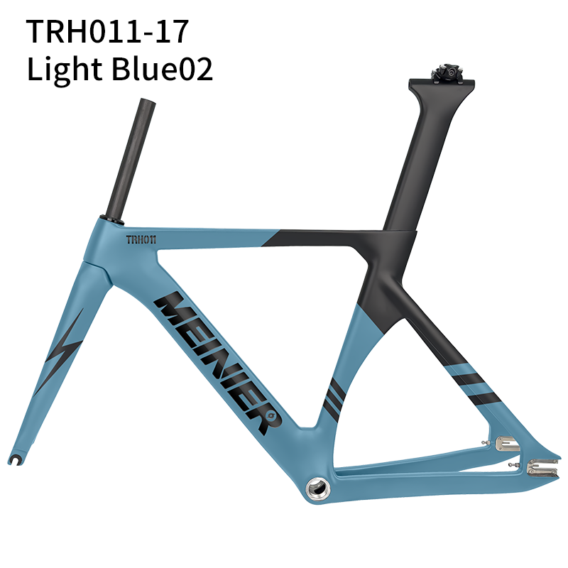 MEINIER Upgraded T1000 Carbon Track Frameset Max 700Cx25C Tire Fixed Gear Frame for Bike Racing Racing