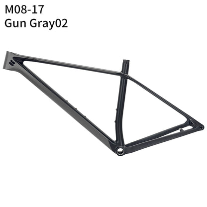 M08 T1000 Carbon MTB Frame Max 29erx2.4Tire Internal Cable Routing Ultralight Hardtail Frame BSA UDH