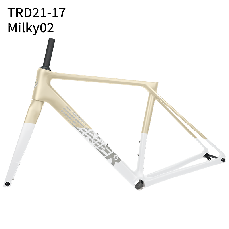 Carbon Fiber Road Bike Frame Max 700x32C Tire Disc Brake Racing Bike Frame for Hub 142x12mm