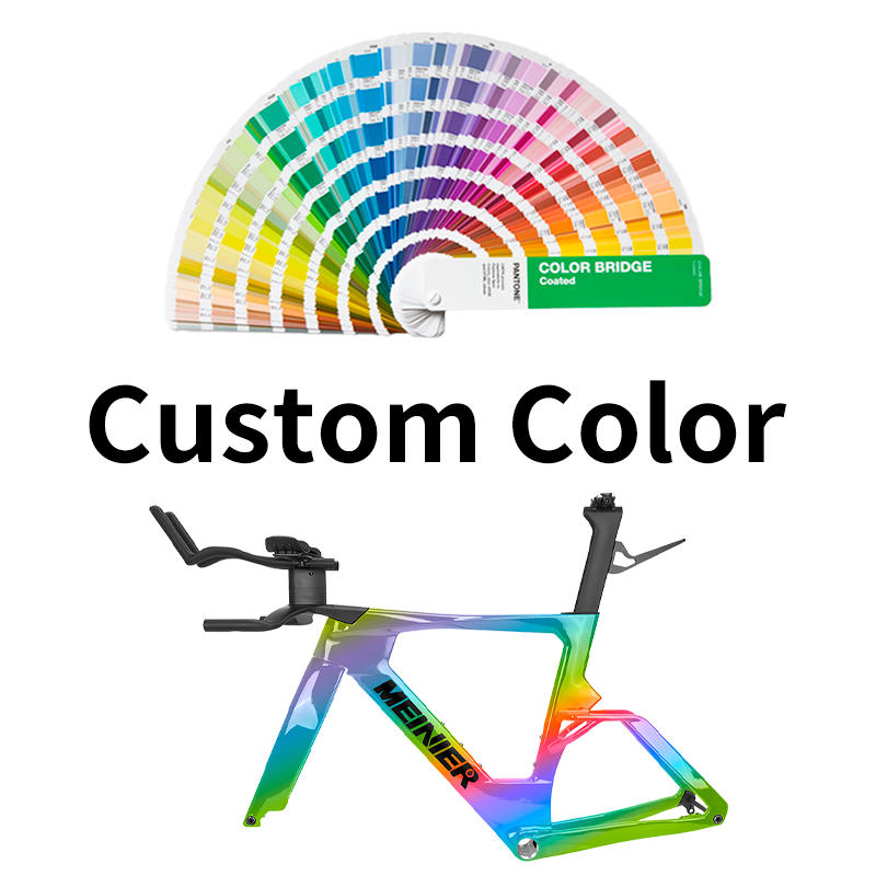 MEINIER Time Trial Bike Frame Internal Cable Routing T47 Bottom Bracket  Lightweight Carbon TT Bike Frame Max Tire 30c
