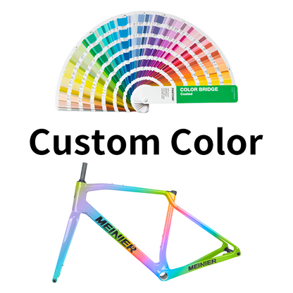 T1000 Carbon Gravel Frame 700C*47C T47 Flat Mount Disc Brake Gravel Bicycle Frameset Road Bike Frame Cyclocross Bike
