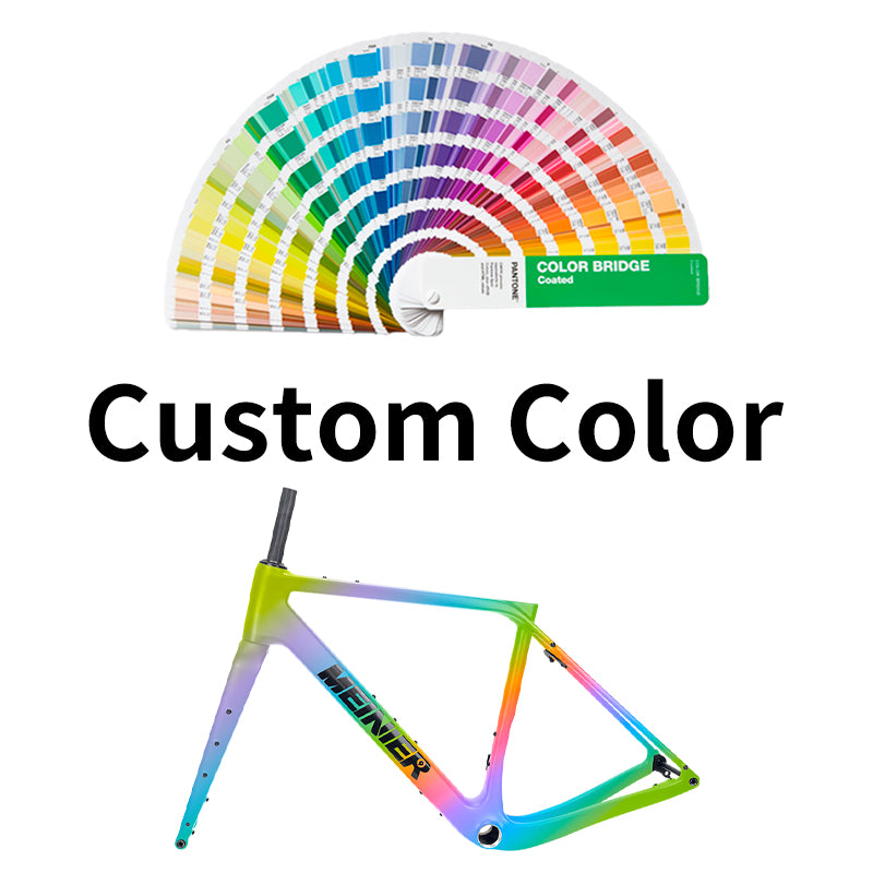G23 Gravel Bike Frameset Max 700Cx47C Tires Internal Cable Routing Carbon Fiber Road Bike Frame Disc Brake for All-road