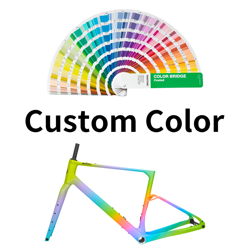 G26 Carbon Gravel Frameset with Full Carbon Fiber Storage Tool Box Cyclocross Frameset Max Tire 700Cx50C Disc Brake
