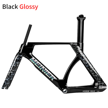 New TR88 Carbon Fixed Gear Frame Single Speed High Performance Track Frameset Max 700Cx28C Tire