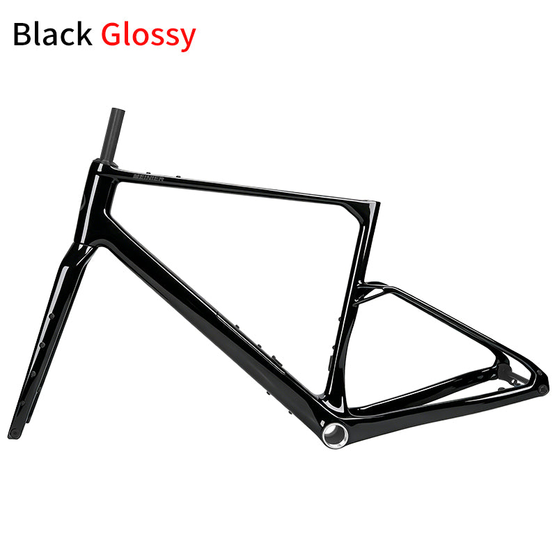 G26 Carbon Gravel Frameset with Full Carbon Fiber Storage Tool Box Cyclocross Frameset Max Tire 700Cx50C Disc Brake