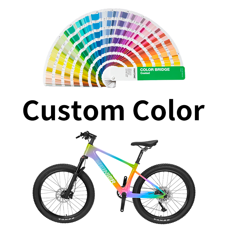 Carbon Fiber Mountain Bike 24 inch Kids' bikes Disc Brake SHIMANO DEORE4100 10 Speed bike for kids