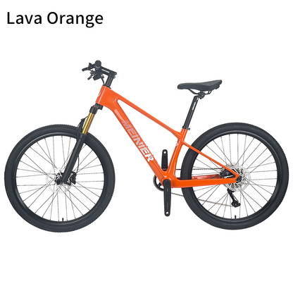 MEINIER Snake26 Air 26 Inch Carbon Fiber Mountain Bike DEORE M4120 10Speed Disc Brake Teen MTB