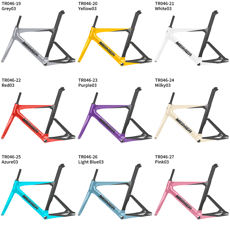 Carbon Track Bike Frame Carbon Fiber Fixed Gear Frameset TR046  Carbon Frame with Fork Seatpost