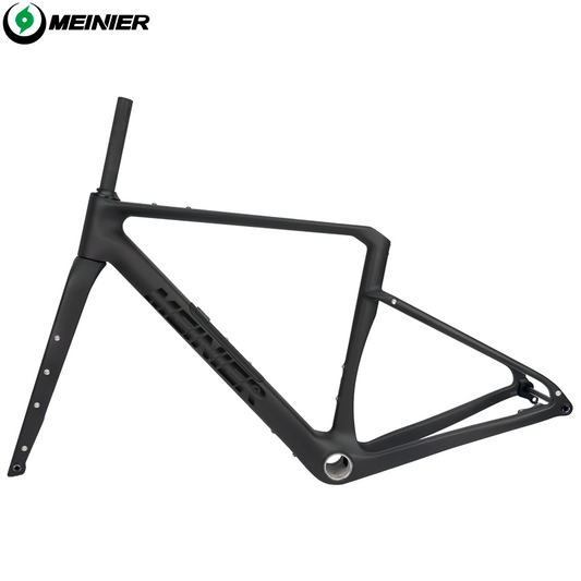 Carbon Gravel Frame with Tool Box UDH Hanger Cyclocross Frameset Bottom Bracket T47