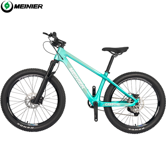 T1000 Carbon Fiber mountain bike 24 in chkids' bikes disc brake SHIMANO DECRE4100 10 Speed bike for kids