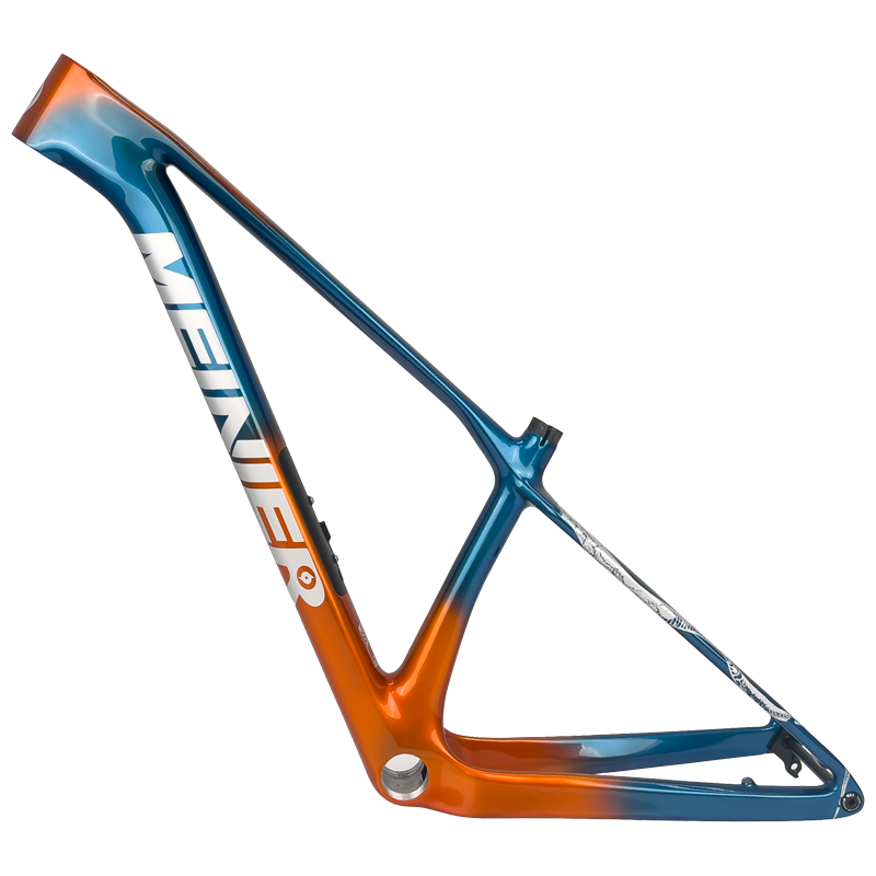 MEINIER SnakeMax Carbon Fiber Mtb Frame with Tool Box Full Hidden Cable Carbon Bicycle Frame 148x12mm UDH Mtb Hardtail Frame