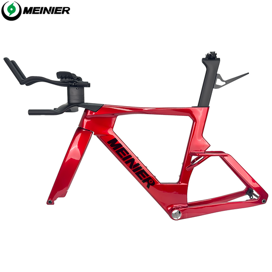 MEINIER Time Trial Bike Frame Internal Cable Routing T47 Bottom Bracket  Lightweight Carbon TT Bike Frame Max Tire 30c