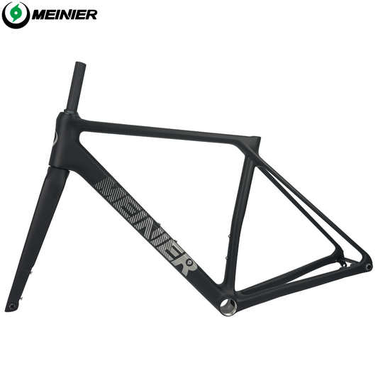 Carbon Fiber Road Bike Frame Max 700x32C Tire Disc Brake Racing Bike Frame for Hub 142x12mm