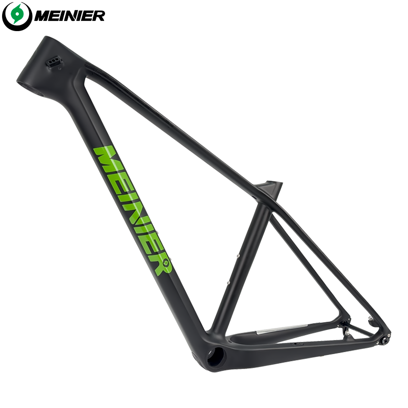 MEINIER Carbon Fiber Mountain Bike Frame Bottom Bracket PF30 Hard Tail Frame Max 27.5erx2.25Tire