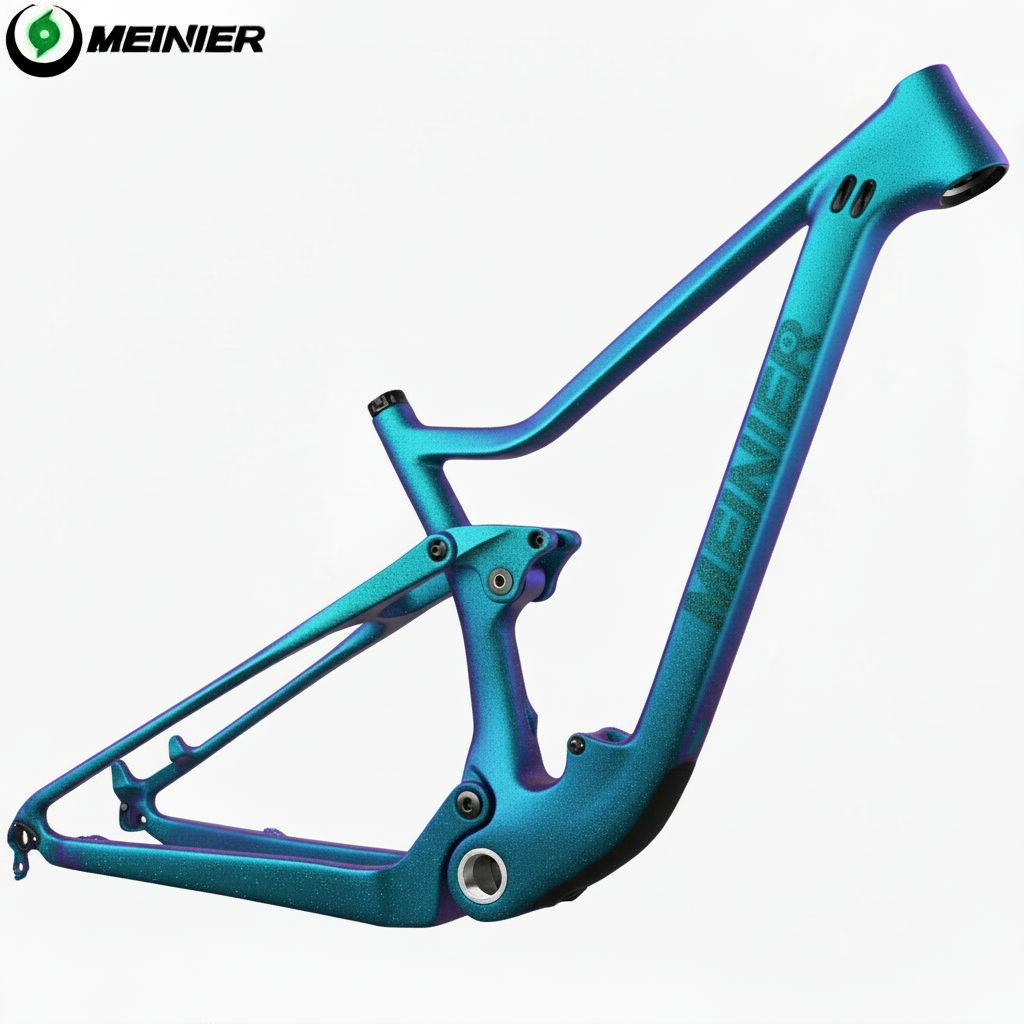 XC Mountain Bike Frame 29er Max 2.25 Tire Carbon Fiber Suspension Frame  Boost 148x12mm Disc