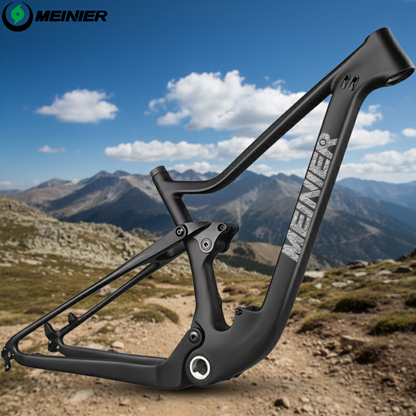 XC Mountain Bike Frame 29er Max 2.25 Tire Carbon Fiber Suspension Frame  Boost 148x12mm Disc