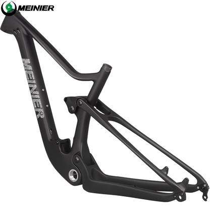 Full Carbon Suspension Bike Frame 29er MTB Thru AXle BOOST Carbon Fiber Suspension Mountain Bikes XC 100mm Travel Bicycle Frame