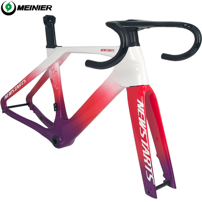 24er Carbon Road Bike Frame Max 32C Tire Disc Brake Lightweight Road Bike Frame Set for Kids Bike