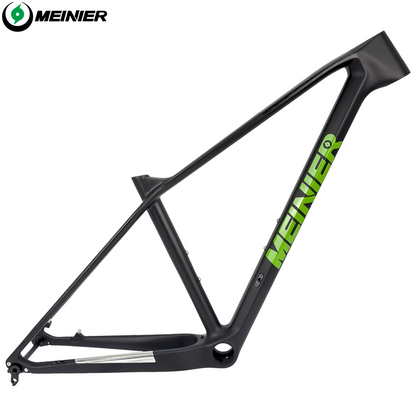 MEINIER Carbon Fiber Mountain Bike Frame Bottom Bracket PF30 Hard Tail Frame Max 27.5erx2.25Tire