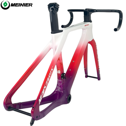 24er Carbon Road Bike Frame Max 32C Tire Disc Brake Lightweight Road Bike Frame Set for Kids Bike