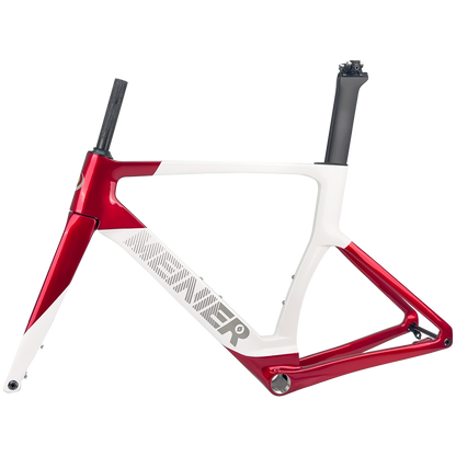 Wholesale Factories Carbon Fiber Road Bike Frame 700C Max 32C Tire Carbon Road Bike Frame Disc Brake Racing Bike Frame