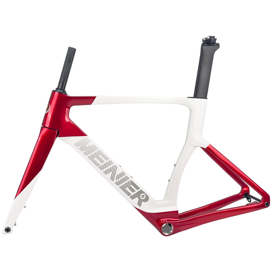 Wholesale Factories Carbon Fiber Road Bike Frame 700C Max 32C Tire Carbon Road Bike Frame Disc Brake Racing Bike Frame