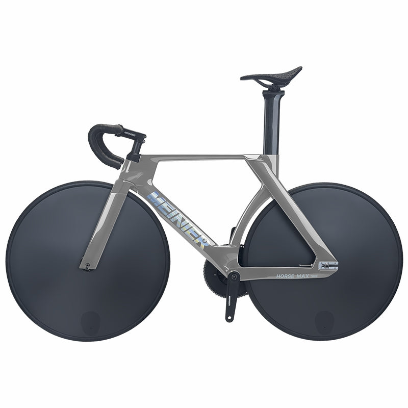 MEINIER TR688 Carbon Fiber Fixed Gear Bike 58T Crank Single Speed Track Bicycle 700C Lightweight Comfortable 3D Saddle
