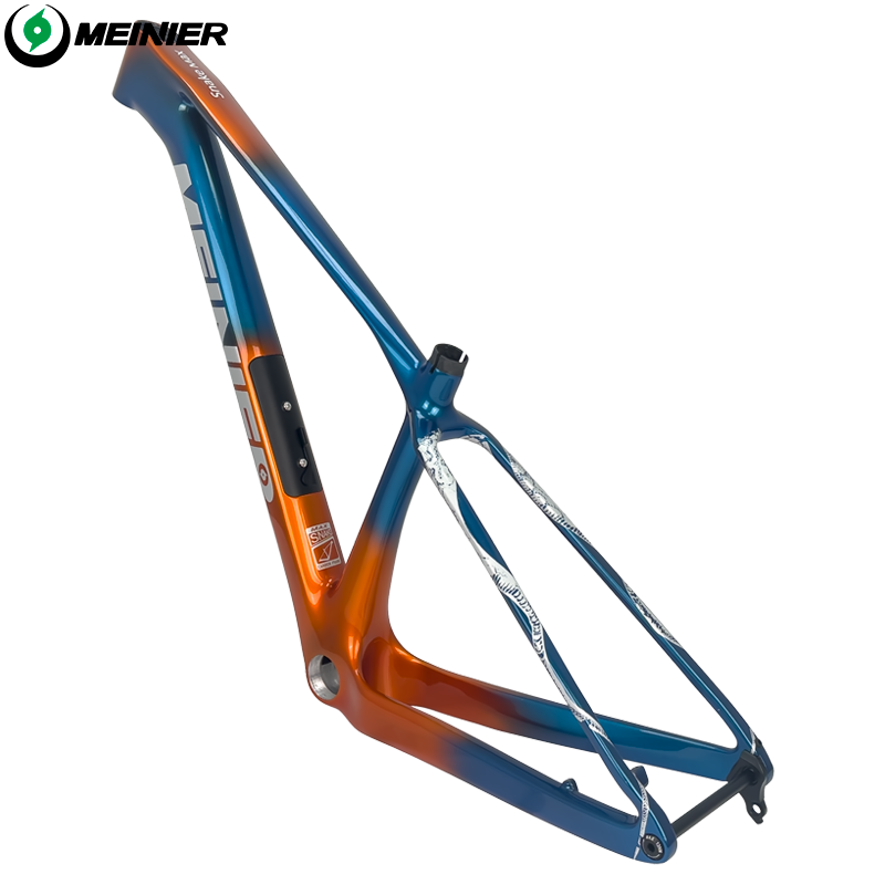 MEINIER SnakeMax Carbon Fiber Mtb Frame with Tool Box Full Hidden Cable Carbon Bicycle Frame 148x12mm UDH Mtb Hardtail Frame