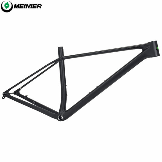 M08 T1000 Carbon MTB Frame Max 29erx2.4Tire Internal Cable Routing Ultralight Hardtail Frame BSA UDH