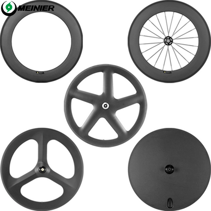 700C Carbon Track Wheels Rim Brake 14mm 3K Matte/3K Glossy Racing Wheel Fixed Gear Bike Clincher Carbon Wheelset