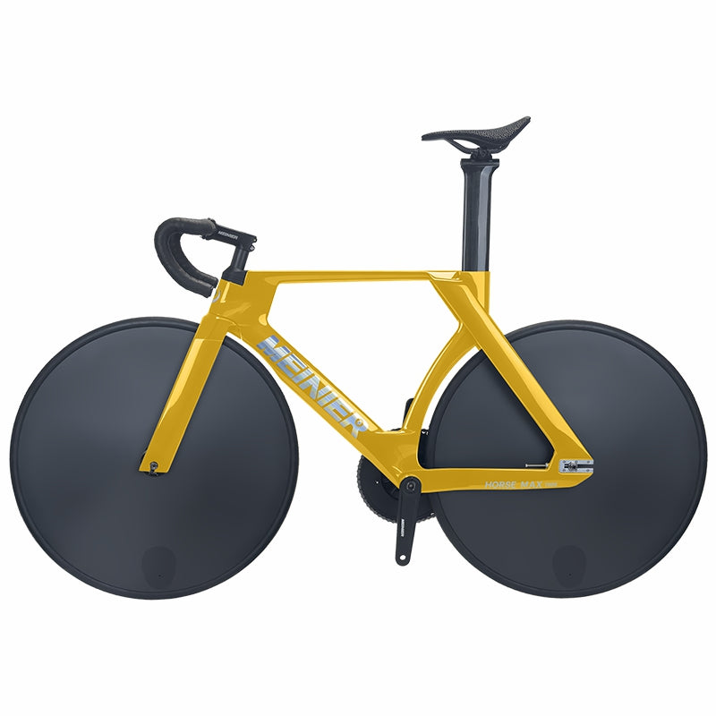 MEINIER TR688 Carbon Fiber Fixed Gear Bike 58T Crank Single Speed Track Bicycle 700C Lightweight Comfortable 3D Saddle