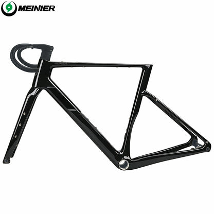 MEINIER GRL17 Gravel Frame Carbon Disc Brake Max Tire 700x57C Tool Box Custom Colors Road Bike Frame Lightweight Adventure