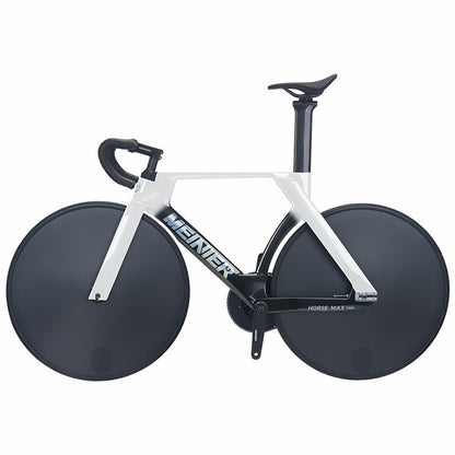 MEINIER TR688 Carbon Fiber Fixed Gear Bike 58T Crank Single Speed Track Bicycle 700C Lightweight Comfortable 3D Saddle