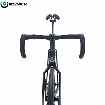 MEINIER TR688 Carbon Fiber Fixed Gear Bike 58T Crank Single Speed Track Bicycle 700C Lightweight Comfortable 3D Saddle