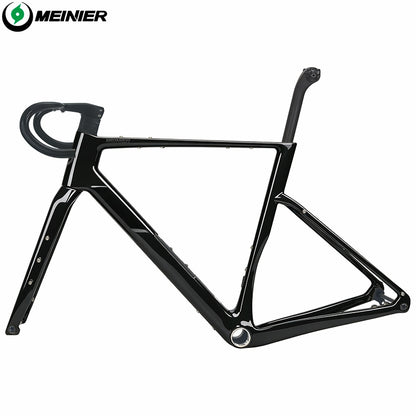 MEINIER GRL17 Gravel Frame Carbon Disc Brake Max Tire 700x57C Tool Box Custom Colors Road Bike Frame Lightweight Adventure