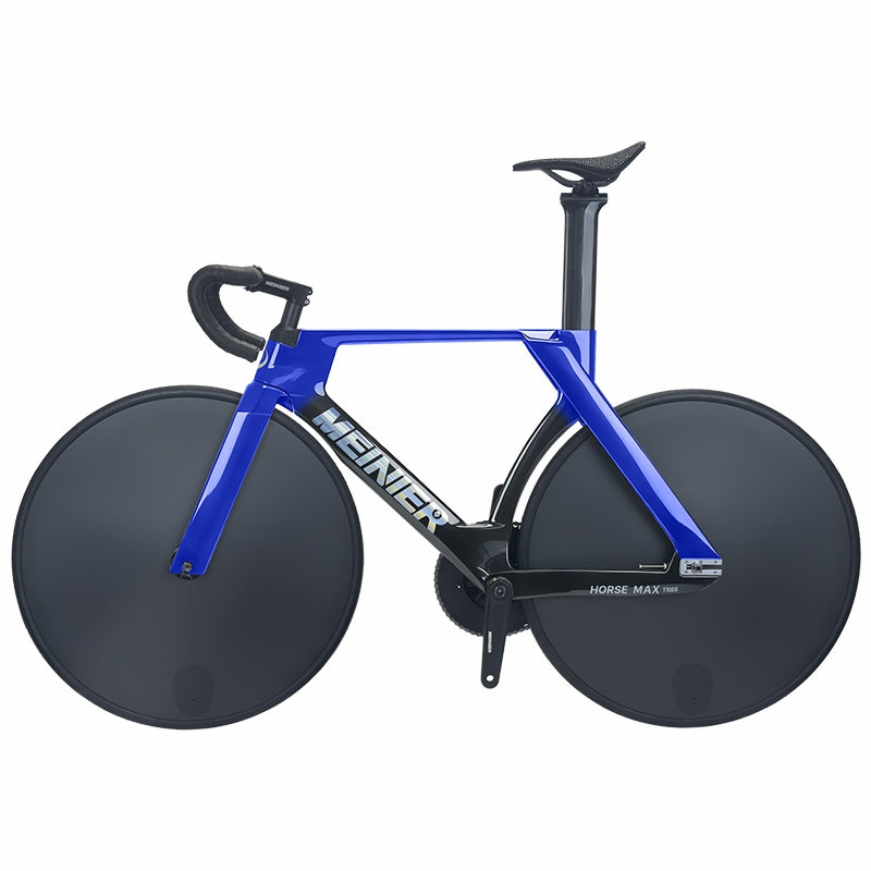 MEINIER TR688 Carbon Fiber Fixed Gear Bike 58T Crank Single Speed Track Bicycle 700C Lightweight Comfortable 3D Saddle
