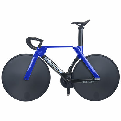 MEINIER TR688 Carbon Fiber Fixed Gear Bike 58T Crank Single Speed Track Bicycle 700C Lightweight Comfortable 3D Saddle
