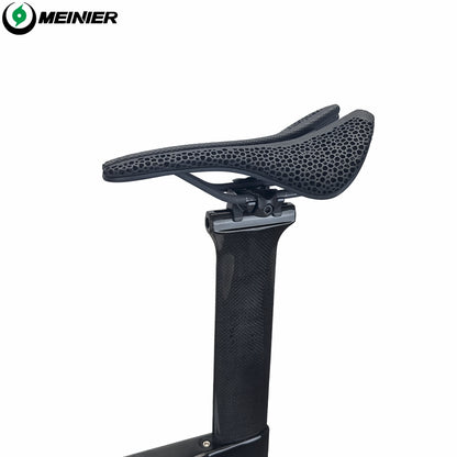 MEINIER TR688 Carbon Fiber Fixed Gear Bike 58T Crank Single Speed Track Bicycle 700C Lightweight Comfortable 3D Saddle