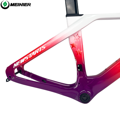 24er Carbon Road Bike Frame Max 32C Tire Disc Brake Lightweight Road Bike Frame Set for Kids Bike