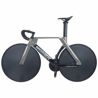 MEINIER TR688 Carbon Fiber Fixed Gear Bike 58T Crank Single Speed Track Bicycle 700C Lightweight Comfortable 3D Saddle