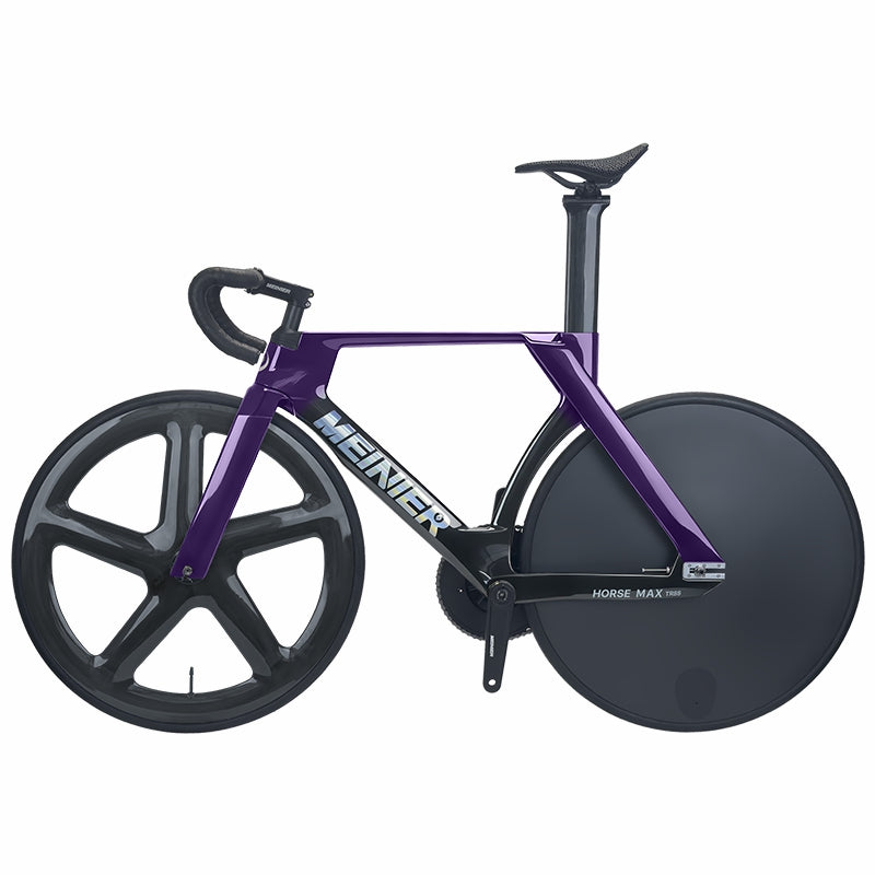 MEINIER TR688 Carbon Fiber Fixed Gear Bike 58T Crank Single Speed Track Bicycle 700C Lightweight Comfortable 3D Saddle
