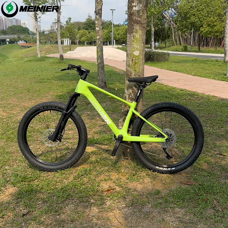 Carbon Fiber Mountain Bike 24 inch Kids' bikes Disc Brake SHIMANO DEORE4100 10 Speed bike for kids