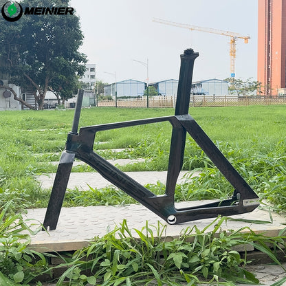 Full carbon Track Bike Frame Fork Seatpost Fixed gear UD matt Fork 700C