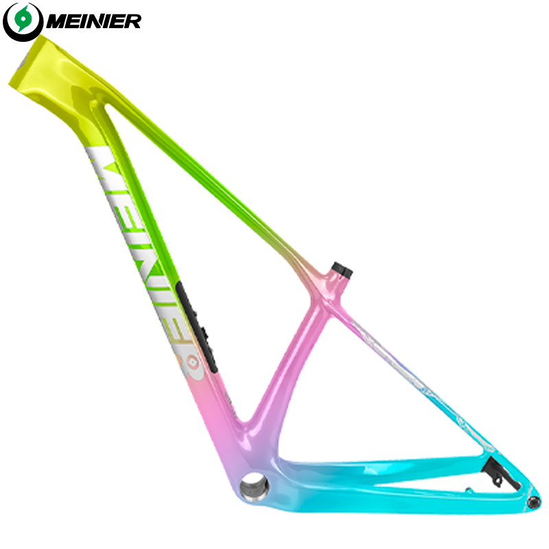 Carbon Hardtail Frame 29er 148x12mm Boost UDH MTB Frame Snake Pattern Carbon Fiber Mountain Bike Frame High Performance Lightweight